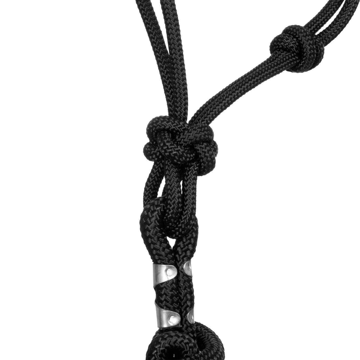 Knotenseilhalfter mit führstrick 5/5
