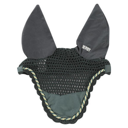 Bonnet cheval en coton avec cordon