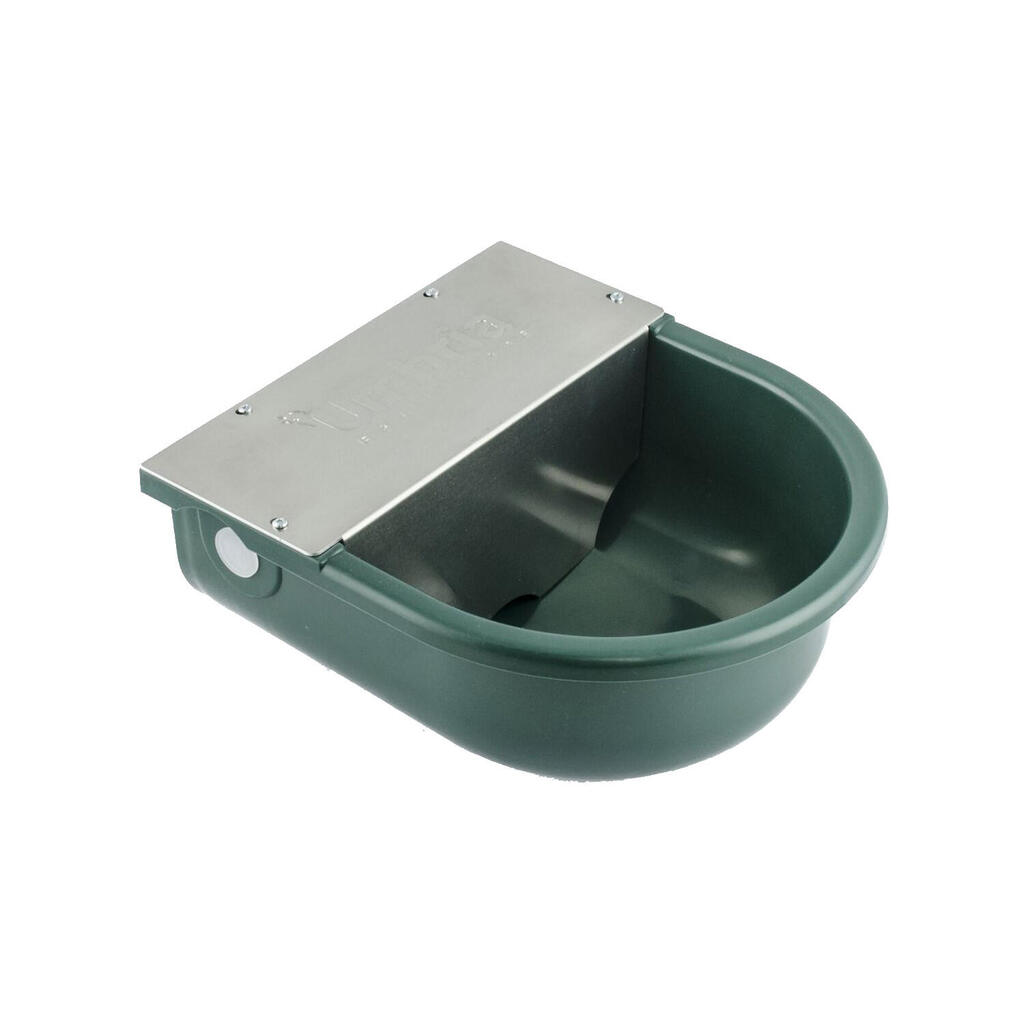 Constant level drinking trough in plastic