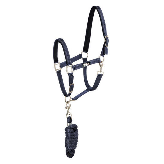 Licol en nylon avec longe