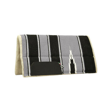 Tapis de selle western navajo avec inserts en néoprène
