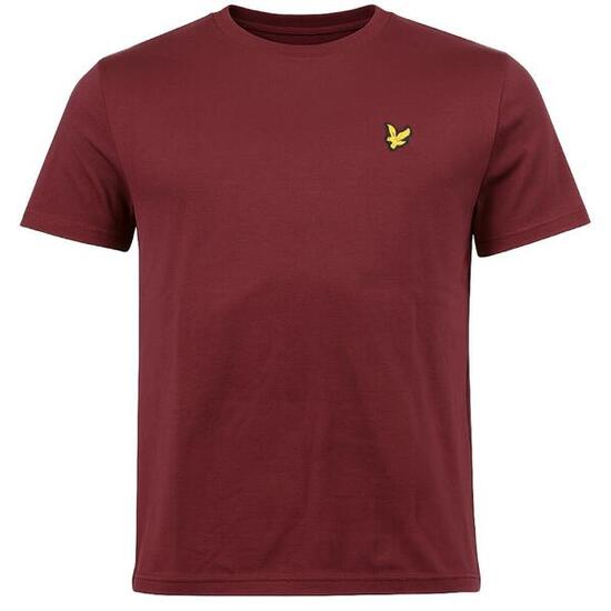 T-shirt uomo regular a tinta unita con logo