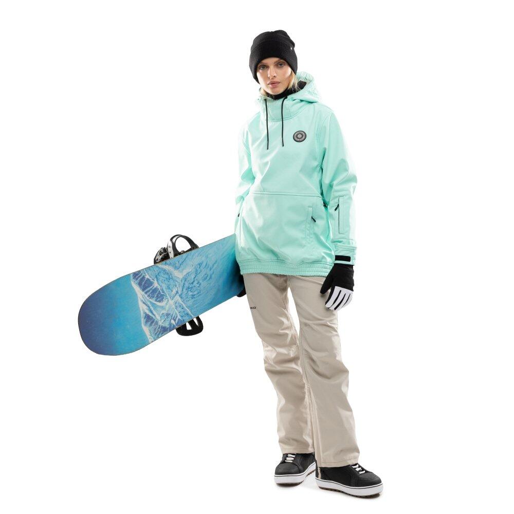 Damen Wintersport snowboardjacke für W1-W Iceberg Türkis 3/7