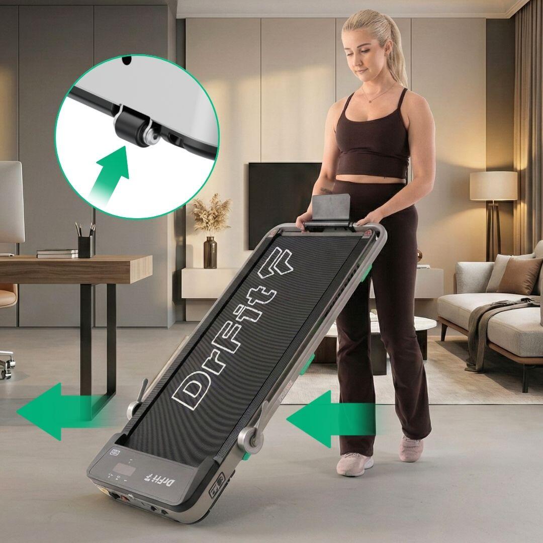 Bieżnia elektryczna do biegania FX2 DrFit 3/8