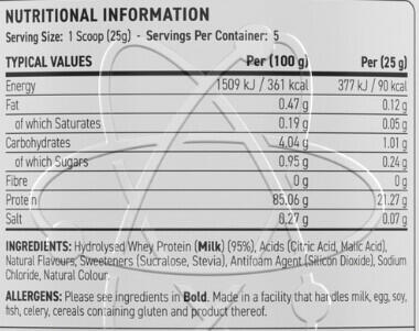 Siero di latte trasparente - Clear Whey Protein - Ciliegia e Mela 3/3