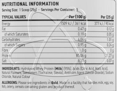 Siero di latte trasparente - Clear Whey Protein - Fragola e Lampone 3/3