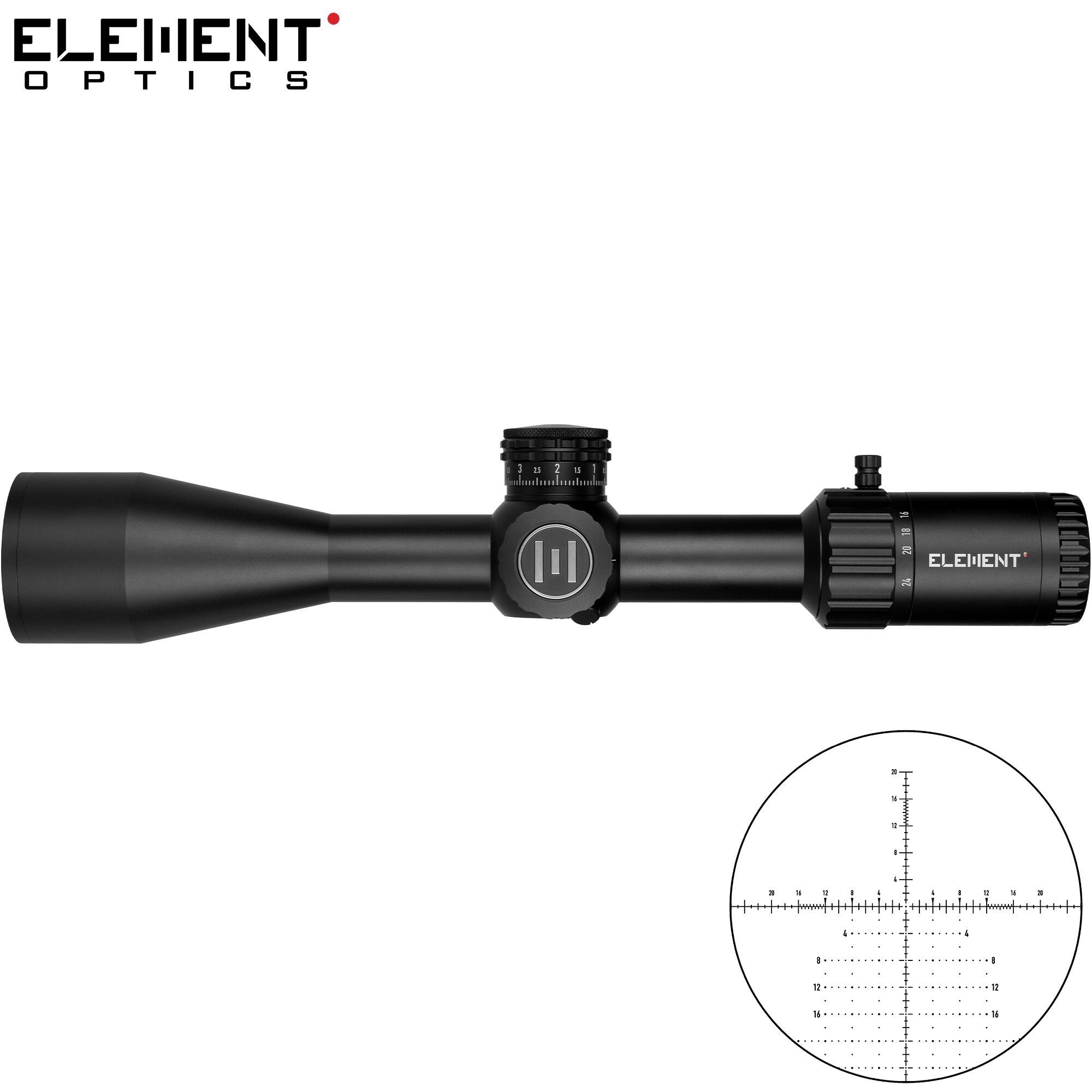 Mira Element Optics Helix Gen2 6-24x50 FFP (APR-2D MOA) 2/7