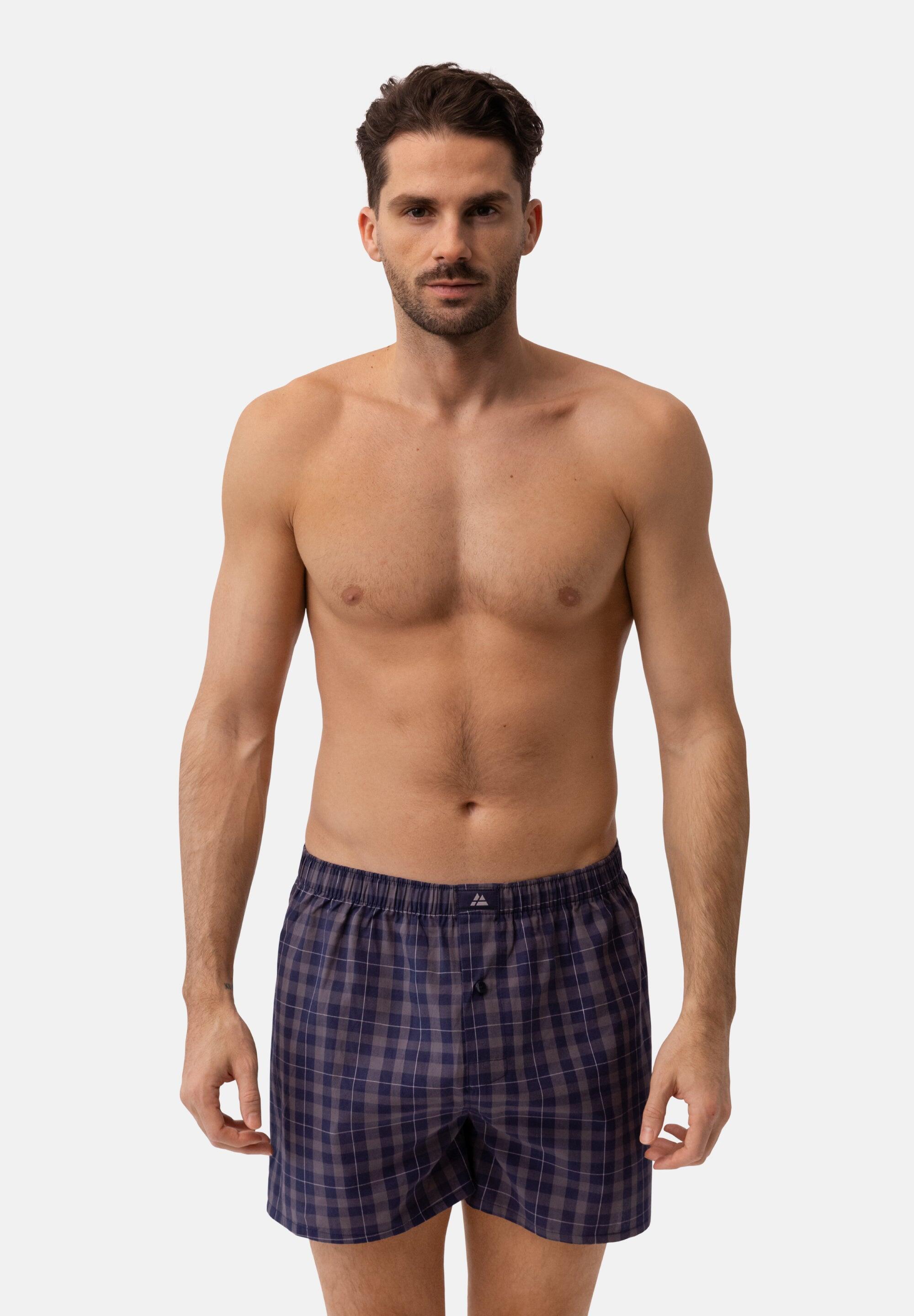 Boxer Uomo In Cotone Biologico, Confezione Da 6, Senza Elastico In Vita, Taglie S-3XL
