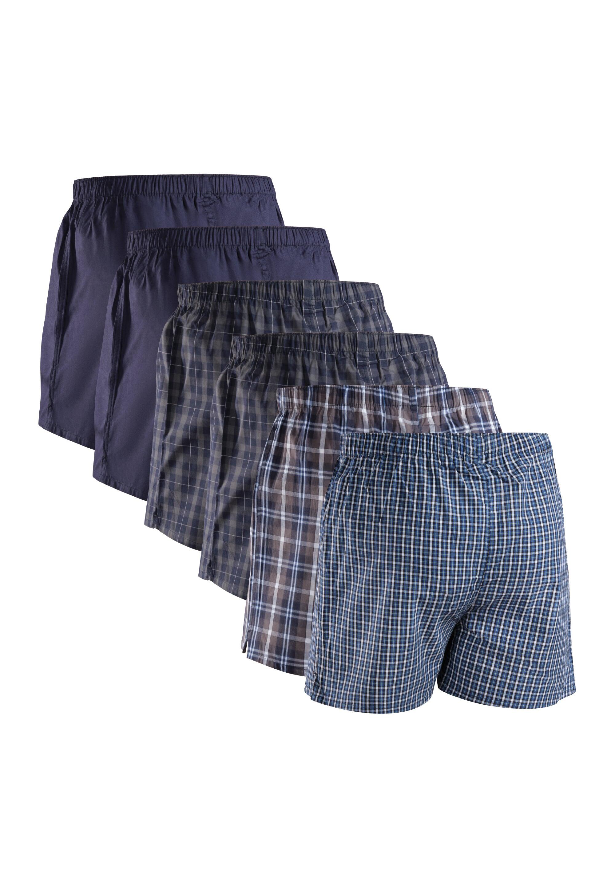 Boxers homme en coton bio Coupe ample Respirants Lot de 6 2/6