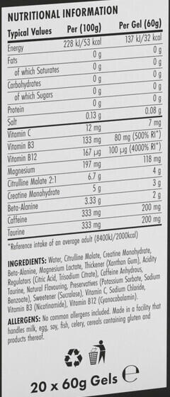 Applied Nutrition ABE Ultimate Pre-Workout Gel (20x60g) Fruit Burst 3/3