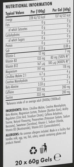 Pre-workout - ABE Gel - Vibrations Tropicales Pack de 20 3/3