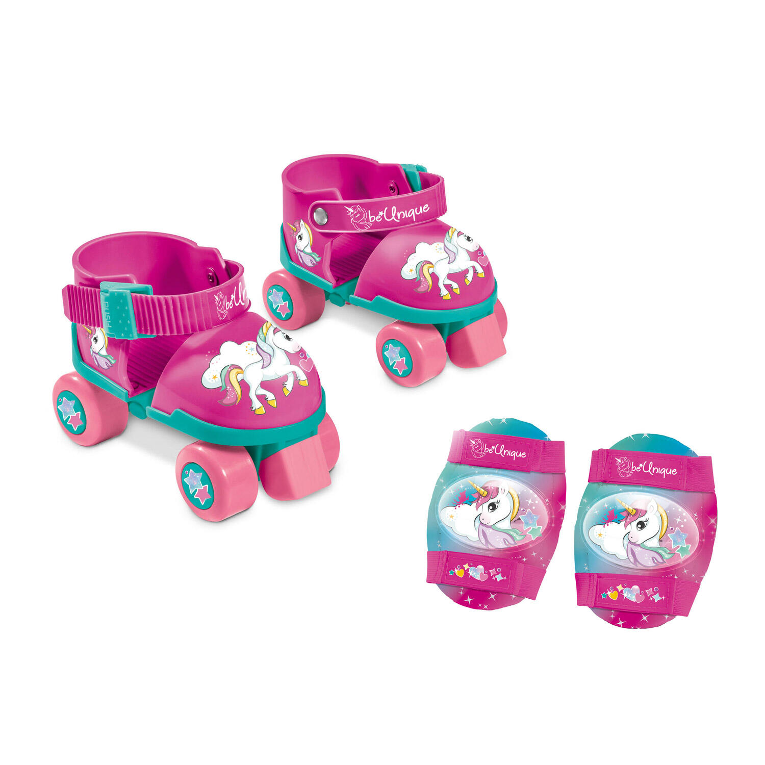 Mondo Unicorn Roller patins avec ensemble de protection MT 22-29 1/5