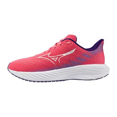 Shoes - running - kids - mizuno enerzy rider - camellia rose/snow white