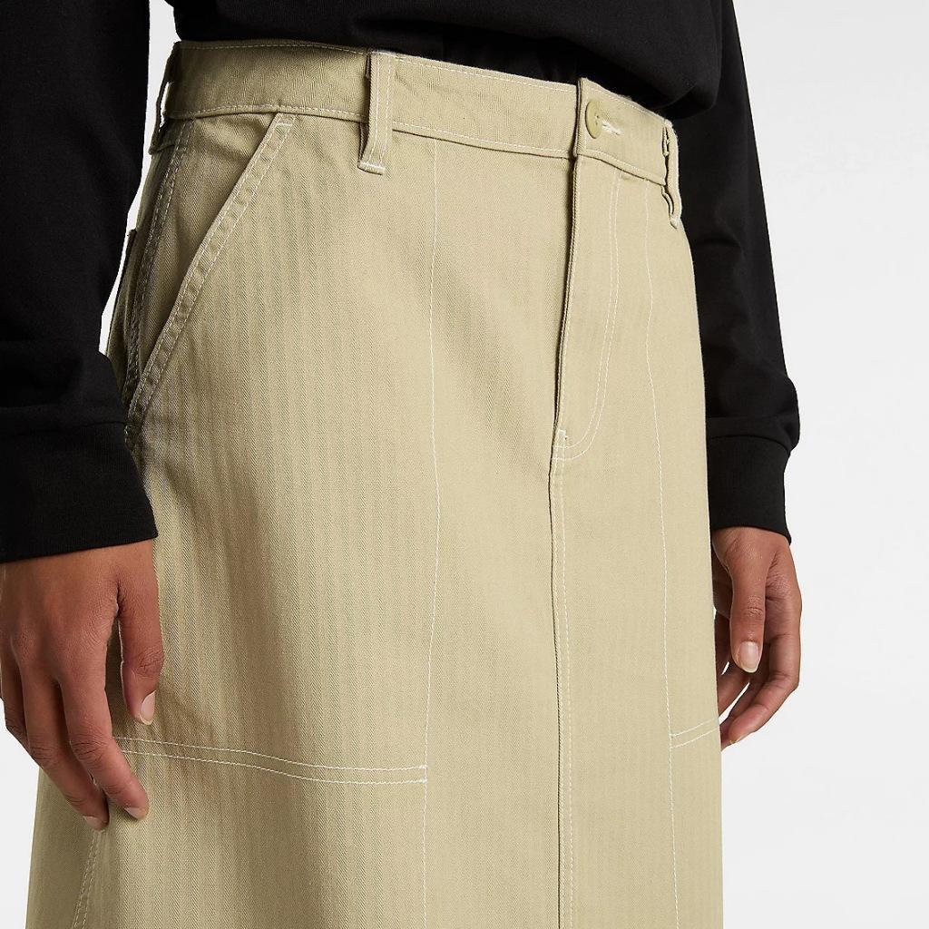 Pantaloni Vans Modello Codey Long Flare Utili Colore Verde 4/5