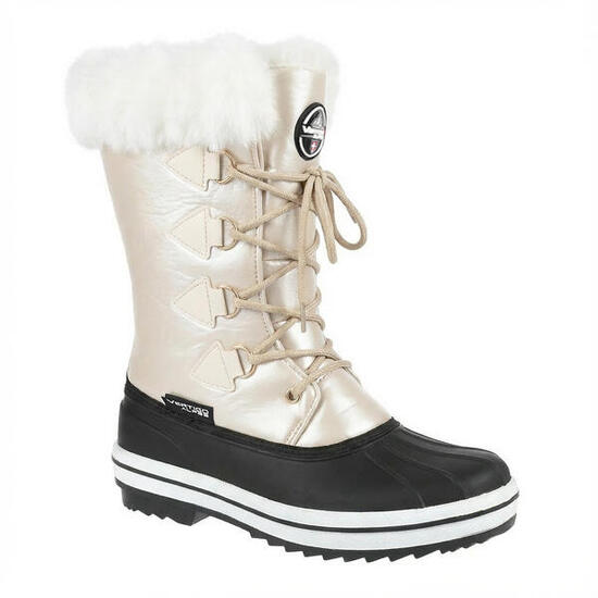 Śniegowce damskie wysokie SORGA ocieplane lekkie buty zimowe