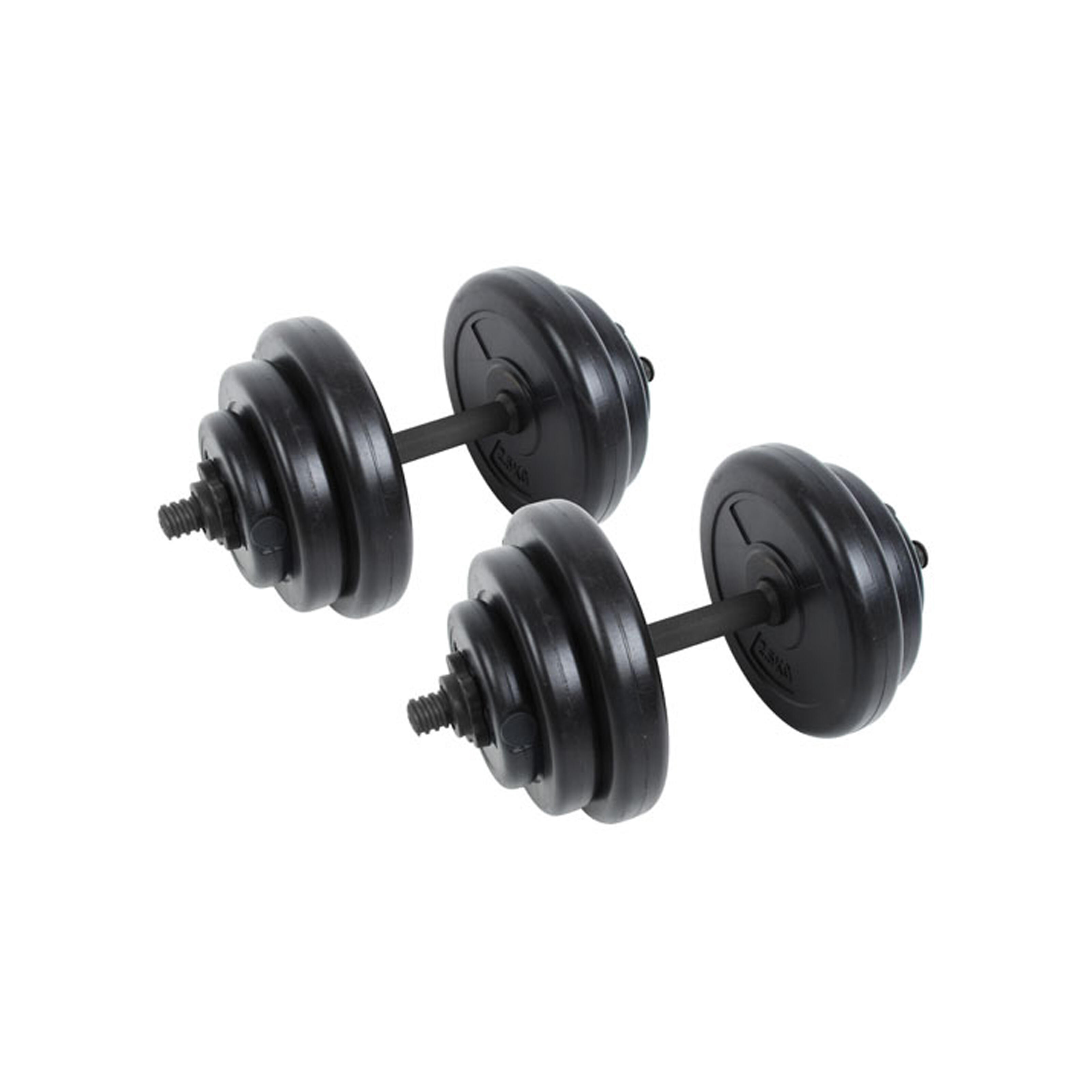 DYNAMIC Dynamic Vinyl 15 Kg Dumbell Set