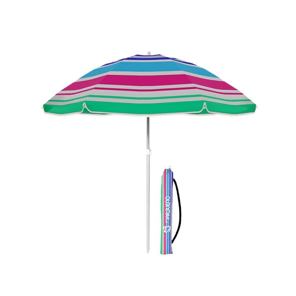Sombrilla de Playa Marbueno de Nylon y Acero 160 cm Color Surtido 2/2