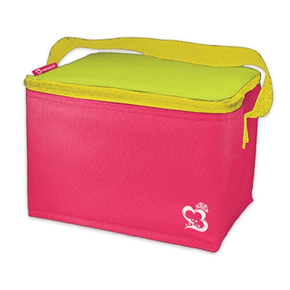Nevera de poliéster Marbueno 22x15x13 cm rosa para camping 1/1