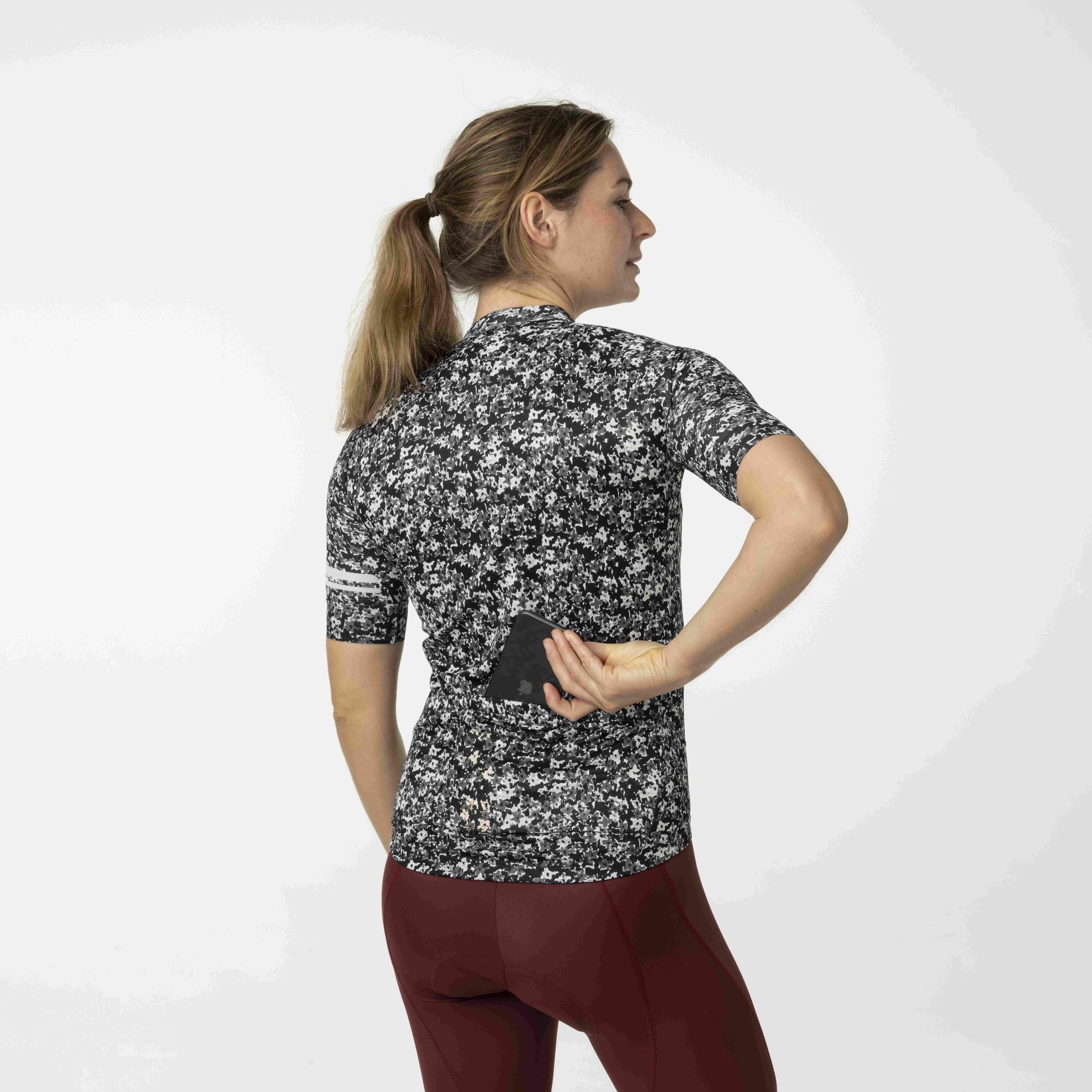 Mini Flower Fietsshirt Essential Dames 5/7