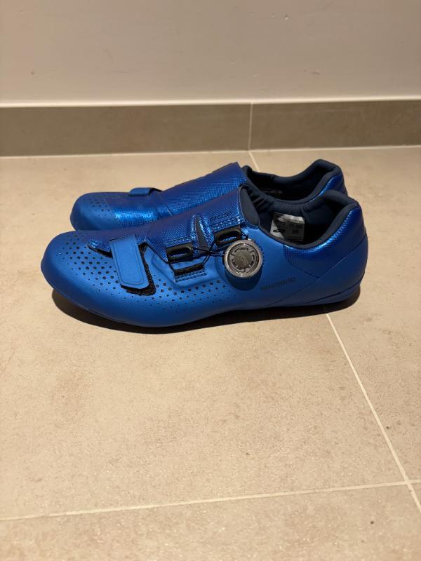 Entre Particuliers - Chaussures de course Shimano RC500 Bleu 2/7