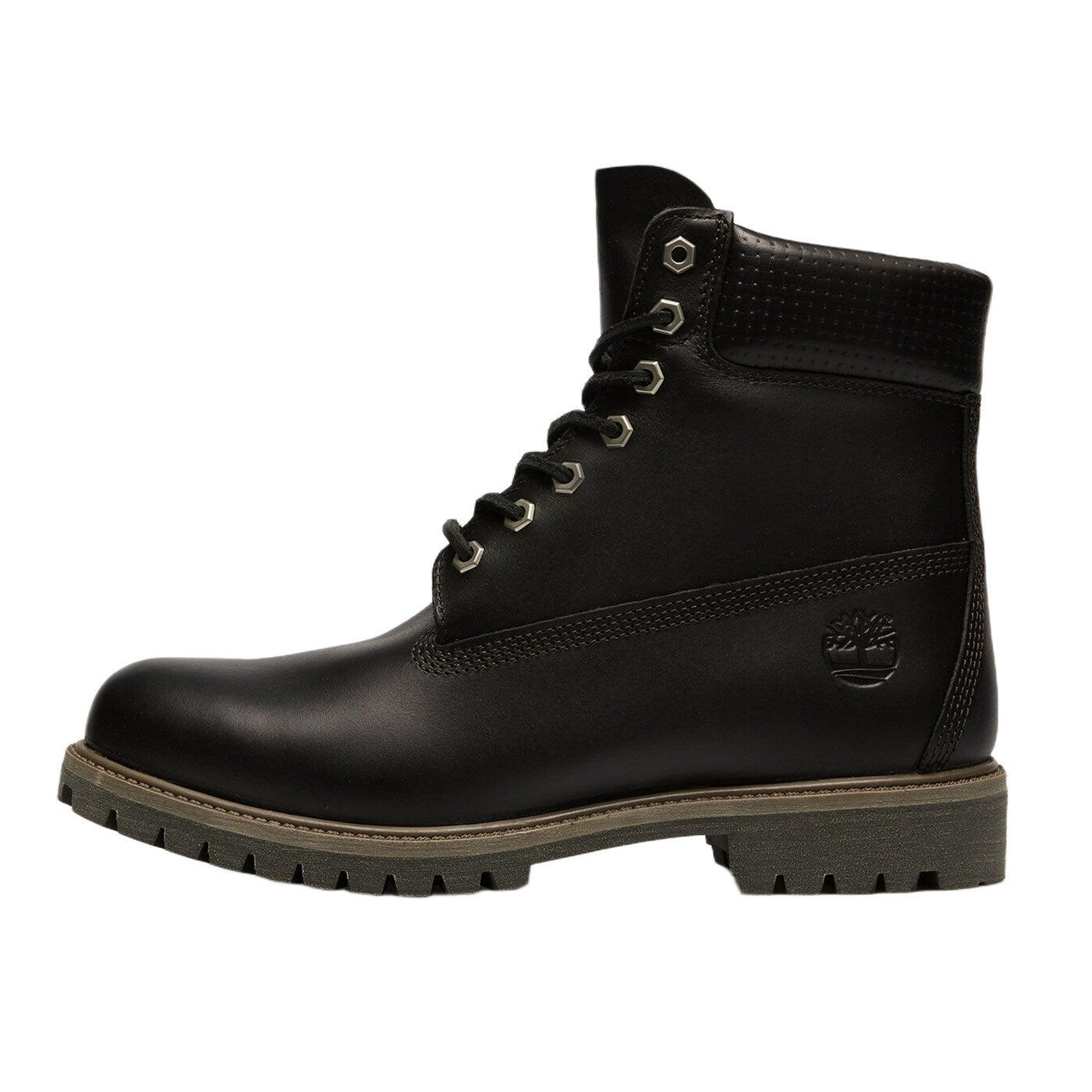 Timberland Premium 6-Inch Stivale Imbottito Impermeabile con Lacci Nero 3/6
