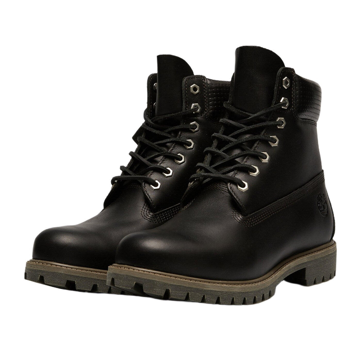 Timberland Premium 6-Inch Stivale Imbottito Impermeabile con Lacci Nero 2/6