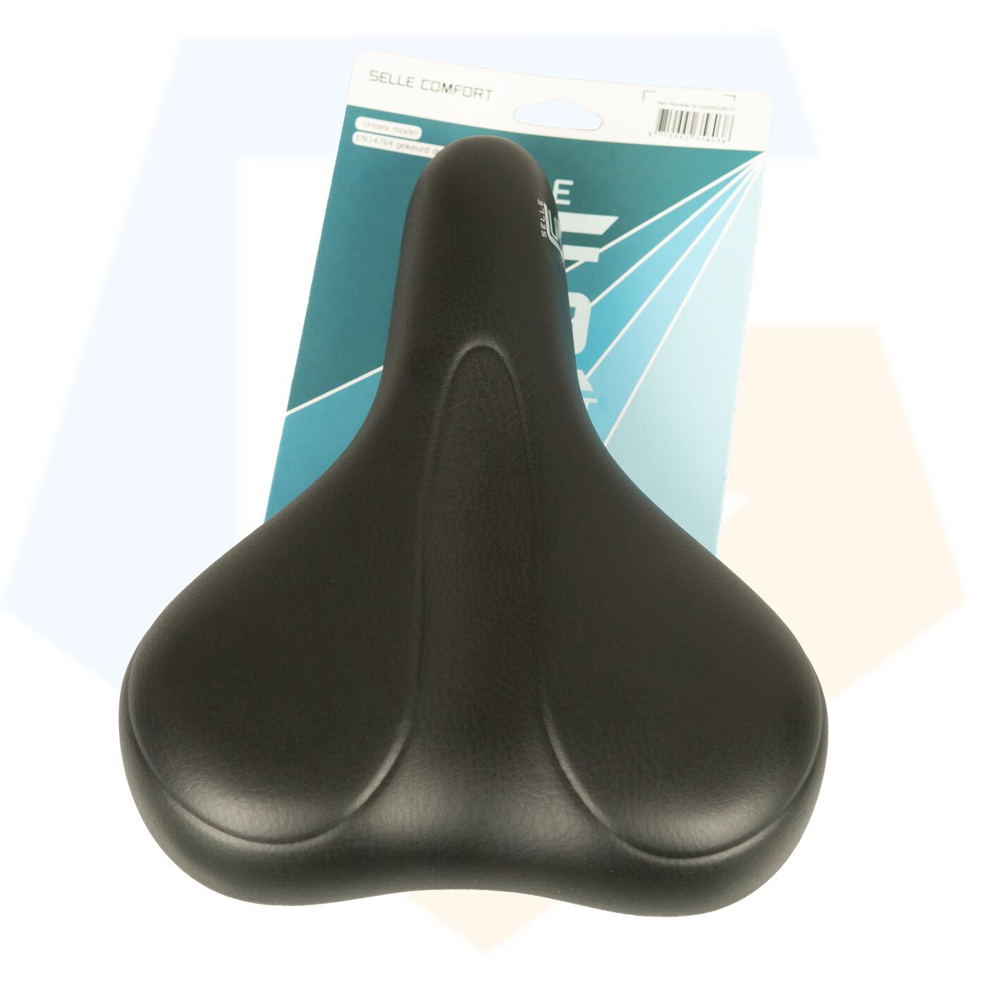 Selle Comfort E-bike Fietszadel - Zwart 5/7