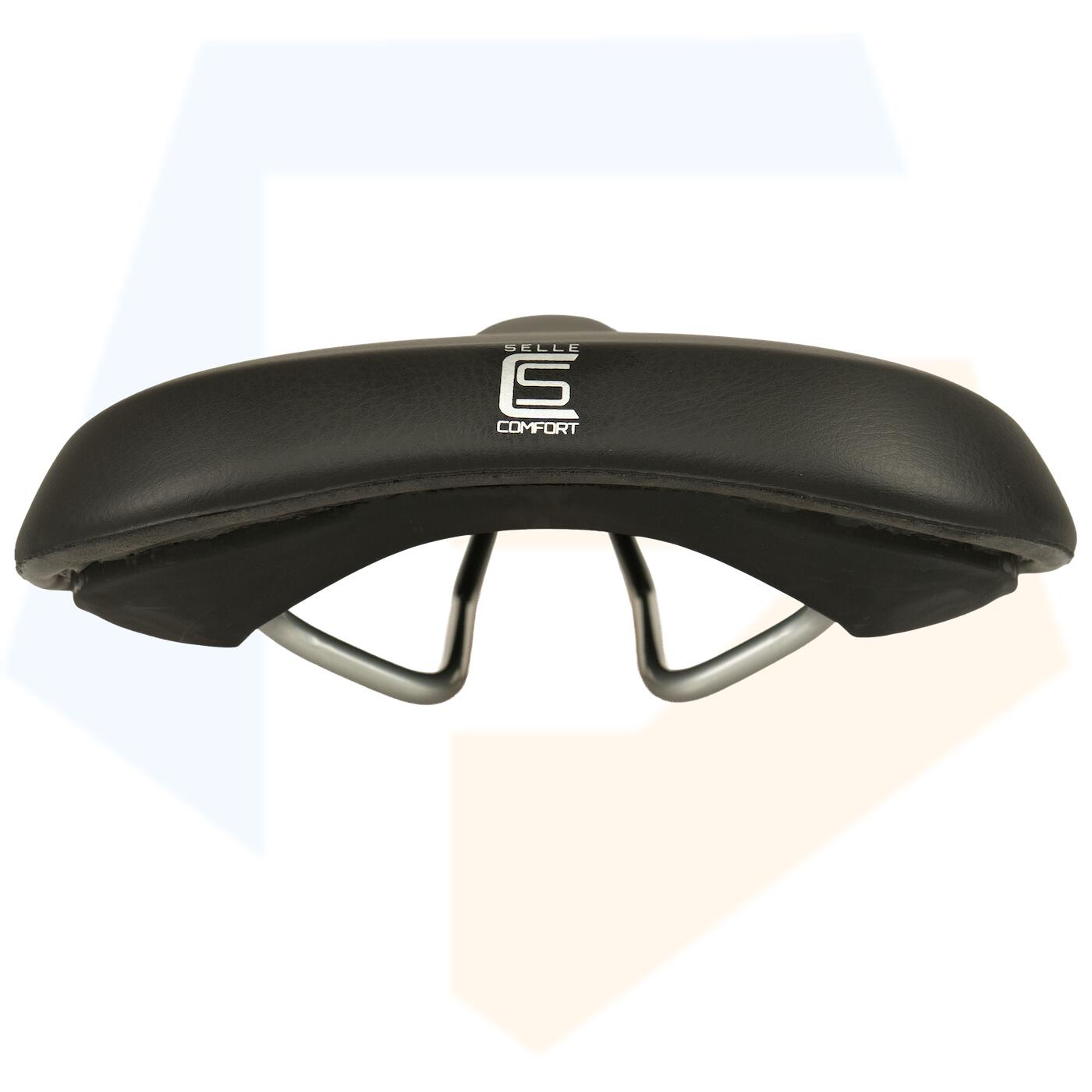 Selle Comfort Pure Fietszadel - Zwart - Met Smart Foam Techniek 4/7