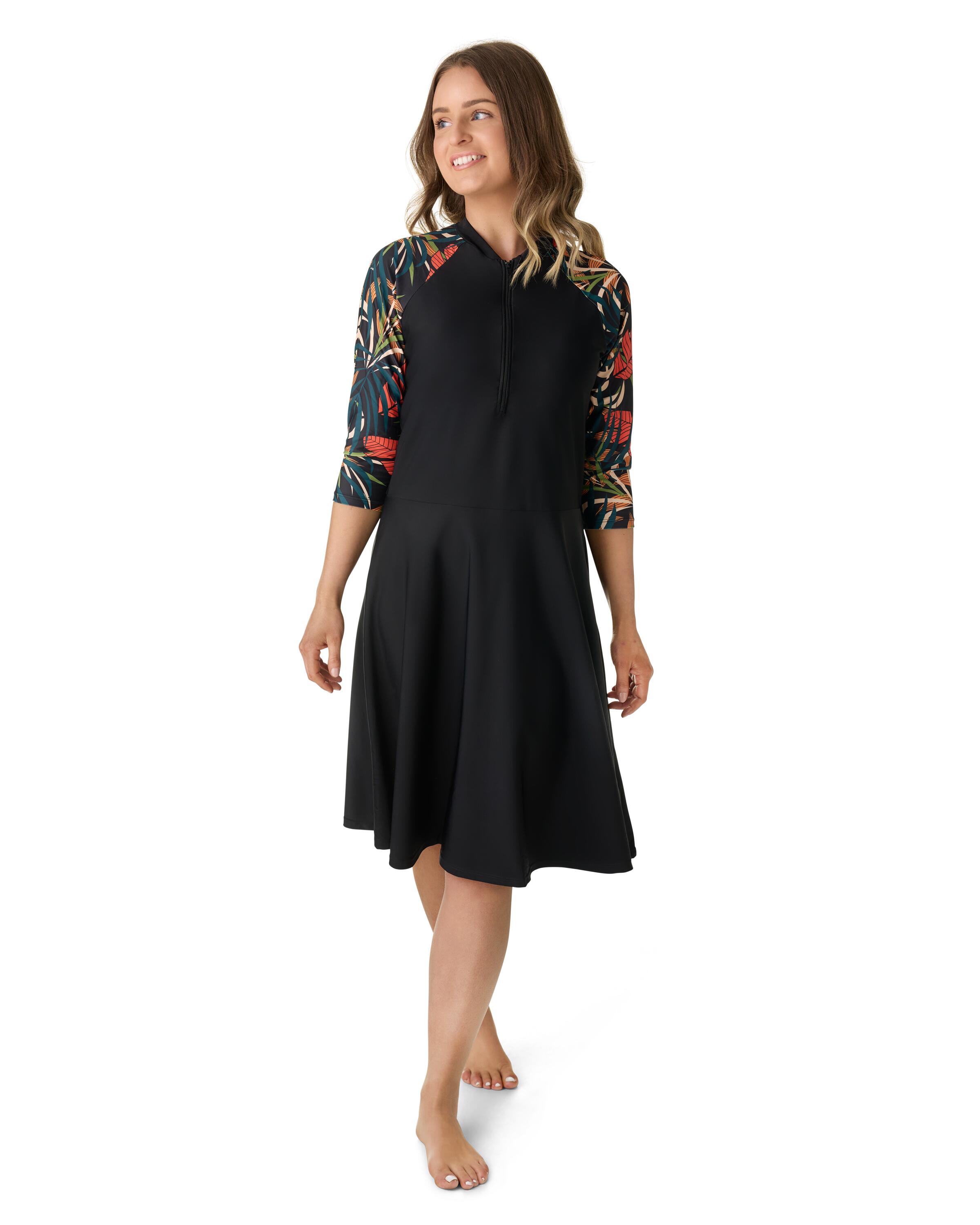Aztec Zip Swim Dress SPF50 + dress and shorts