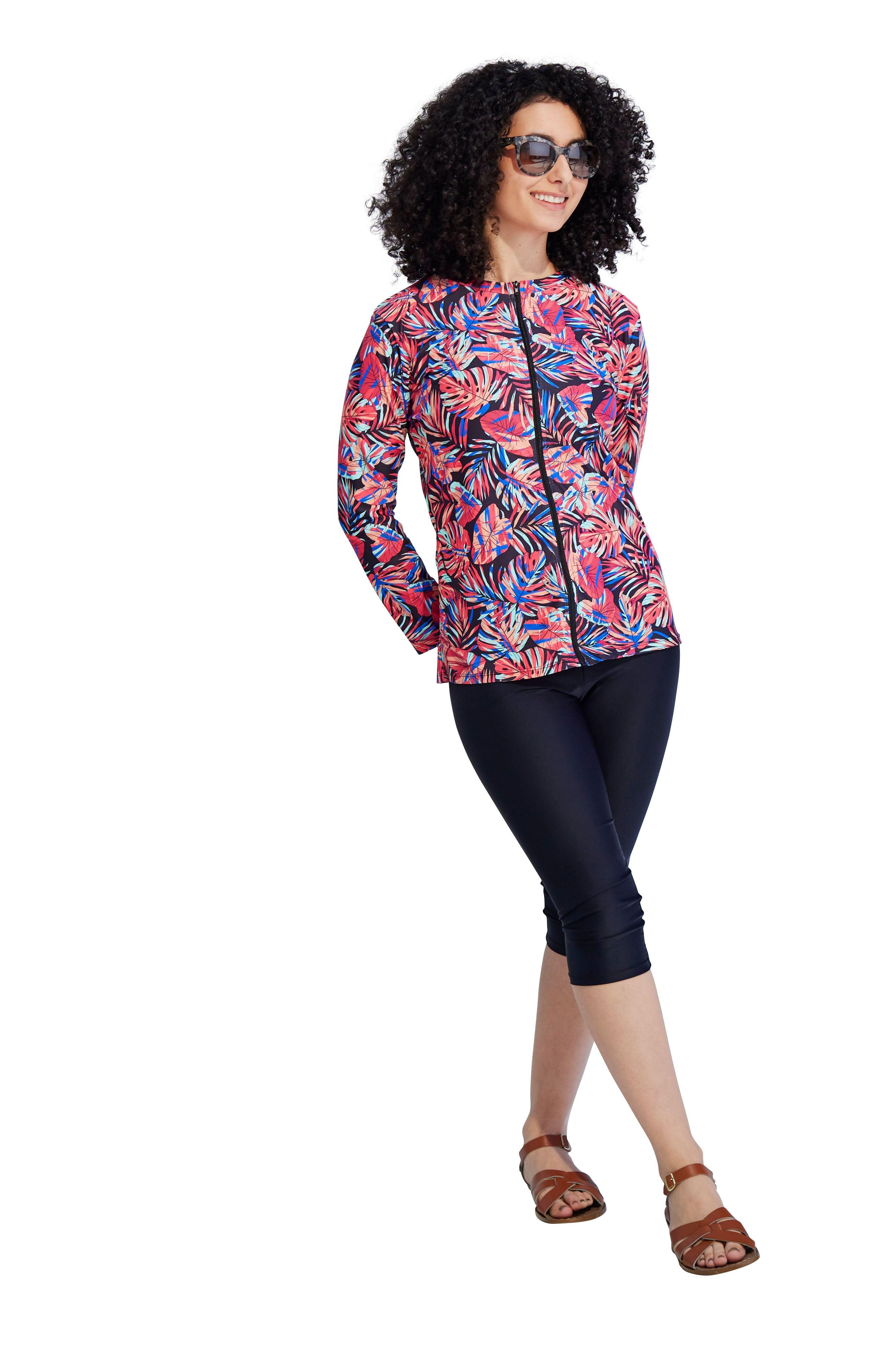 3/4 Swim Leggings SPF50+