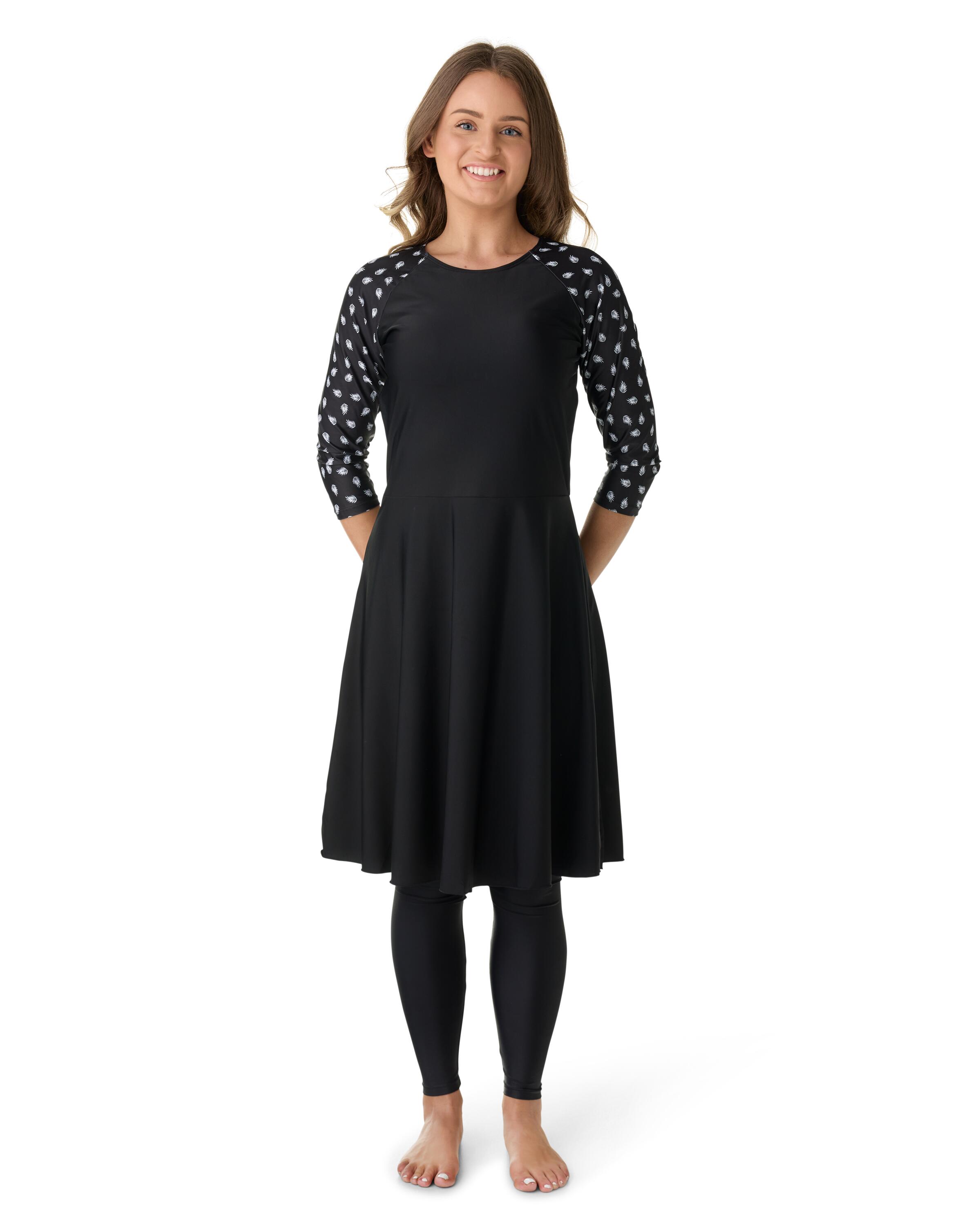 Palm Breeze Swim Dress SPF50 + dress and legging