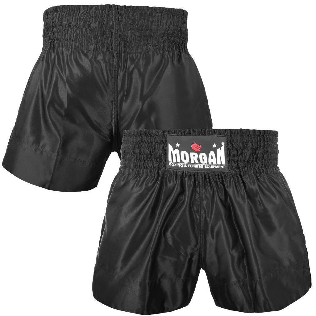 Morgan Muay Thai Shorts - Black[Medium]