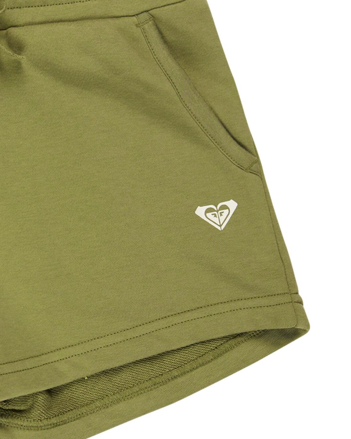 Short en molleton SURF FEELING TERRY Vert Fille 3/3