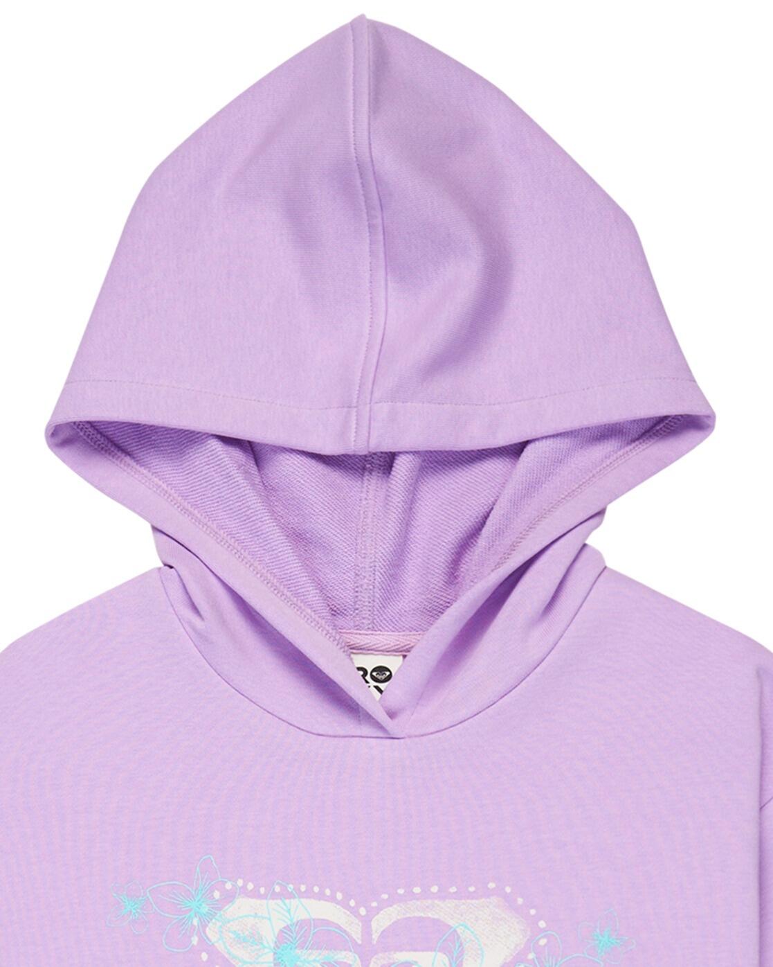 Kapuzenpulli SURF FEELING TERRY Lila Meisjes 4-16 3/3