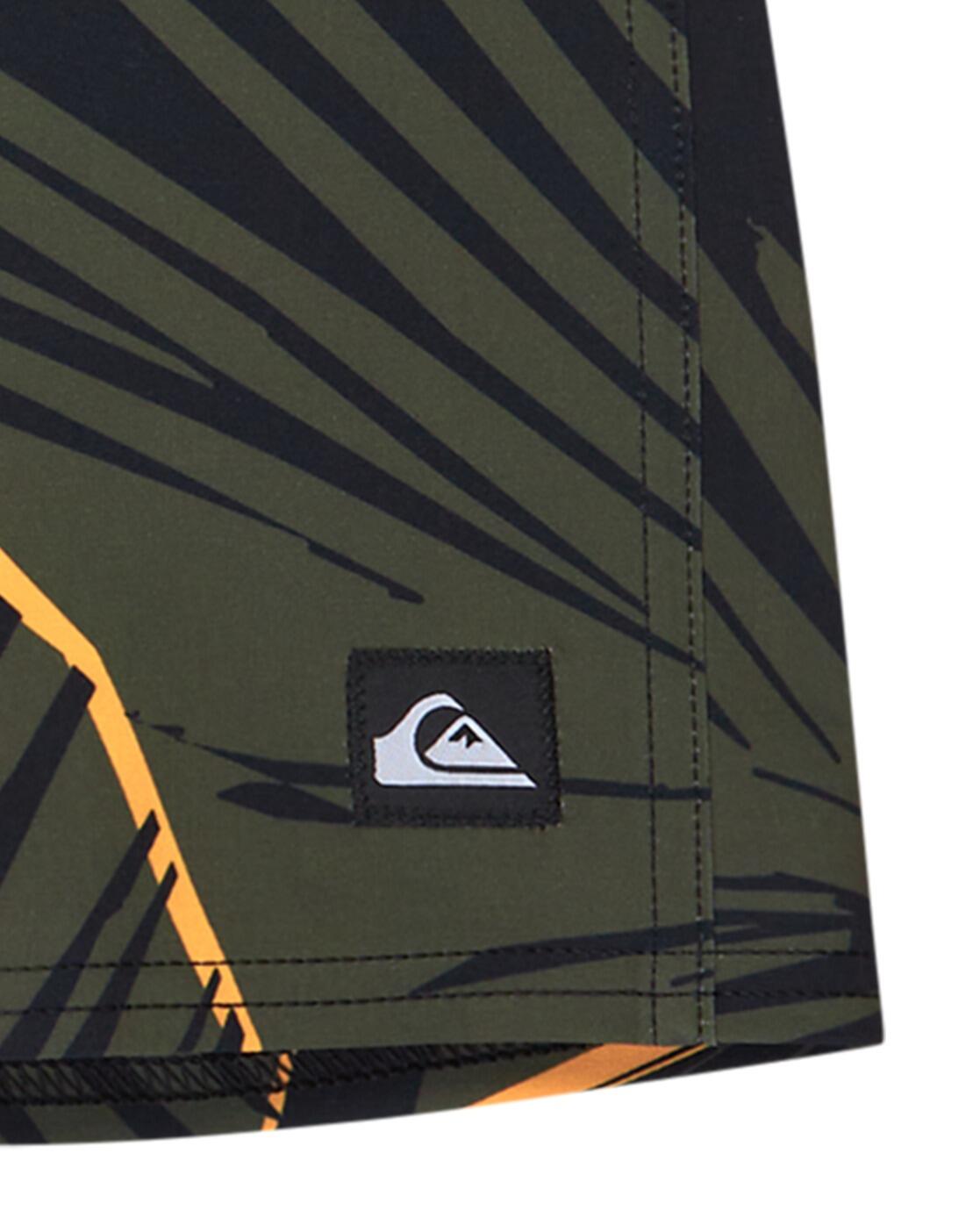 Boardshort SURFSILK STRAIGHT 17" Vert Garçon 4/4