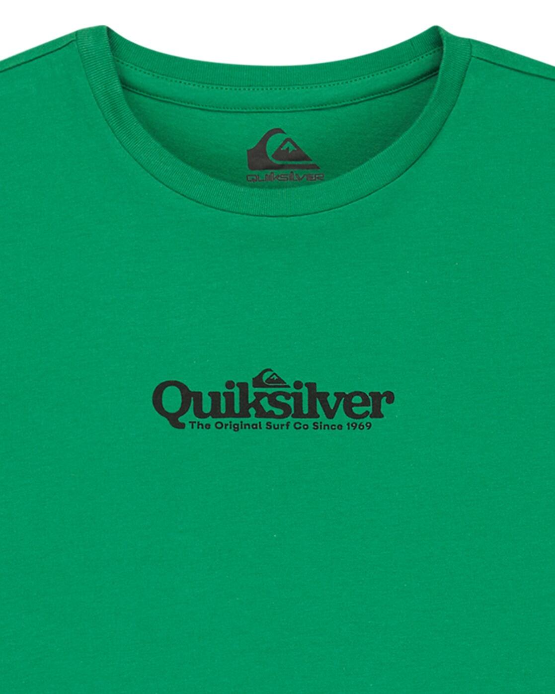 T-Shirt à manches courtes FINELINE Vert Garçon 3/3