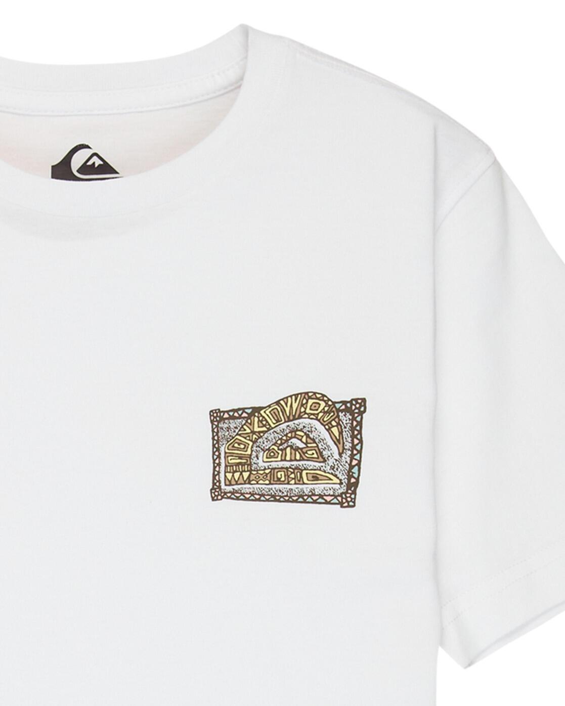T-Shirt à manches courtes HERITAGE Blanc Garçon 3/3