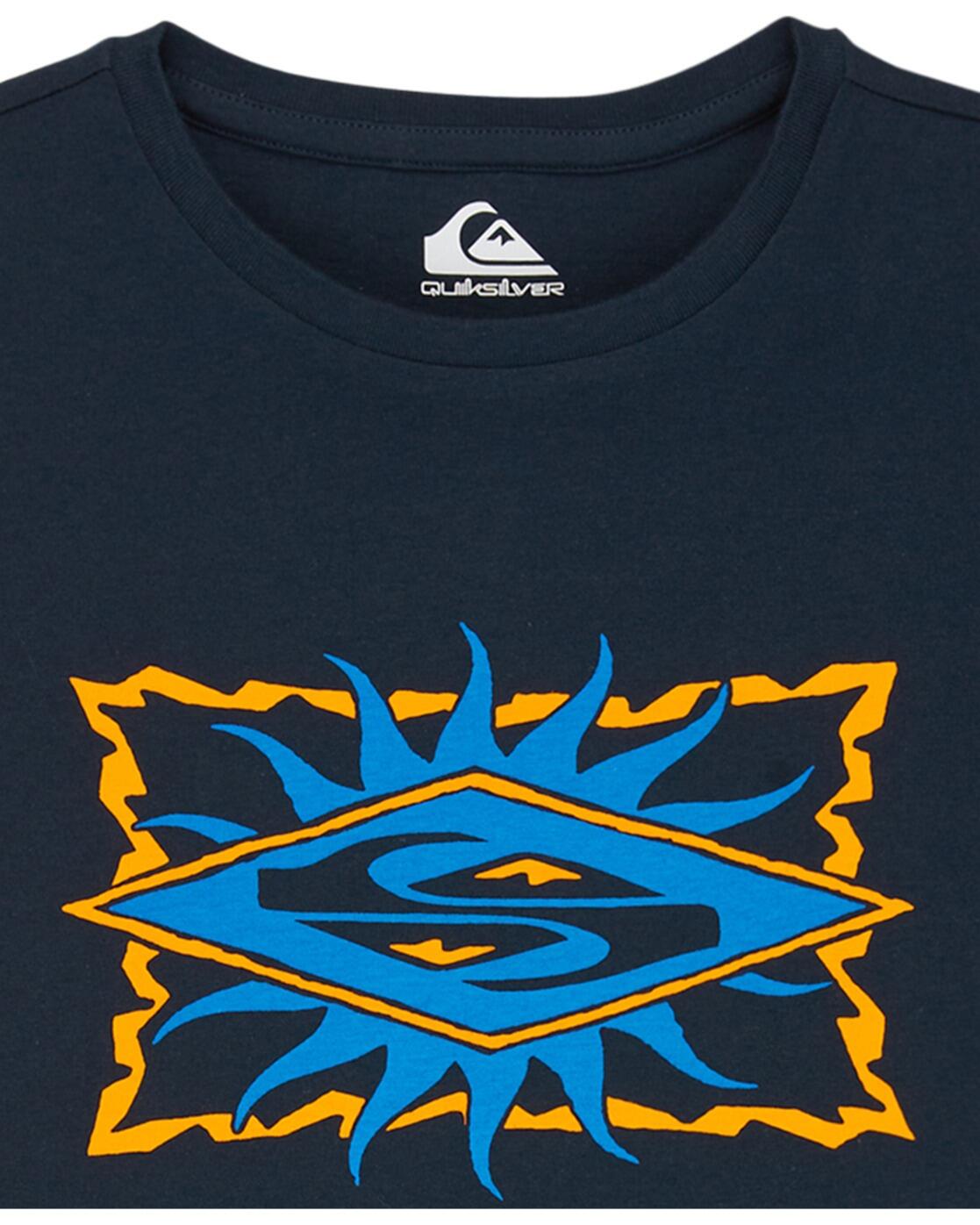 T-shirt met korte mouwen STARFISH STAMP Schwarz Jongens 8-16 3/3
