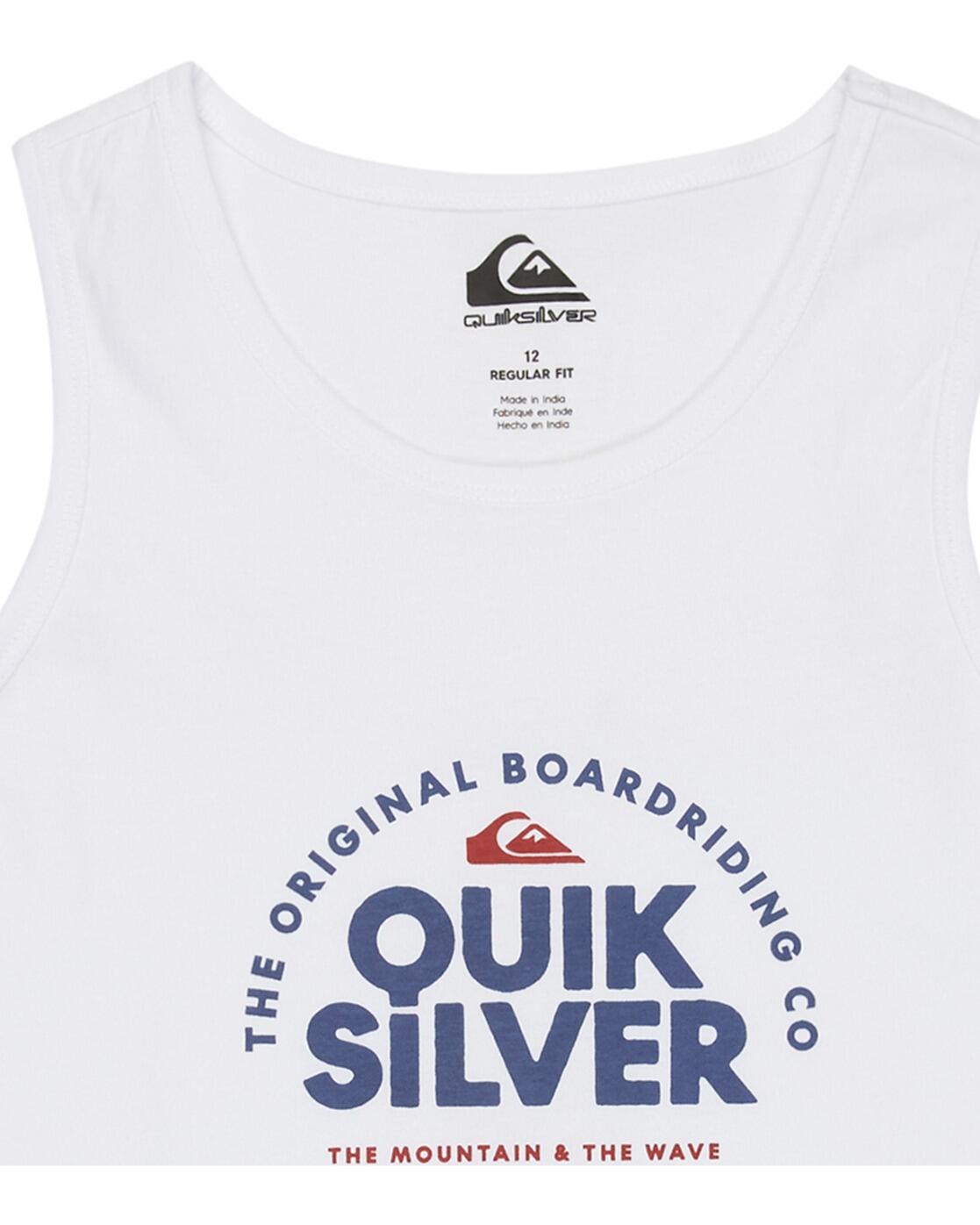 Camiseta sin mangas FUNDAMENTAL RIDE Blanco Niño 3/3