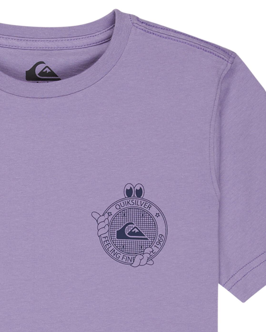 T-Shirt à manches courtes STREET ECHO Violet Garçon 3/3