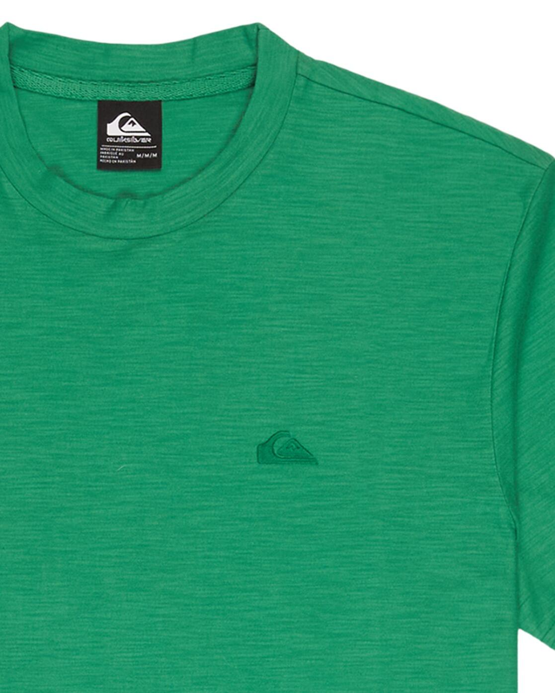 T-shirt à manches courtes SLUB ROUNDNECK Vert Homme 3/3
