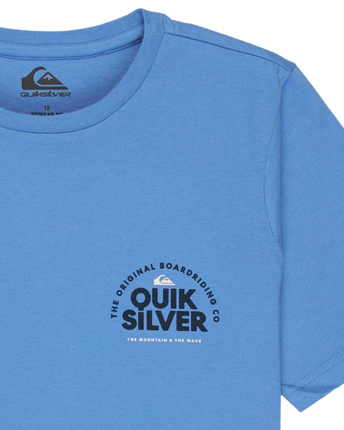 T-shirt met korte mouwen FUNDAMENTAL RIDE Blau Jongens 8-16 3/3