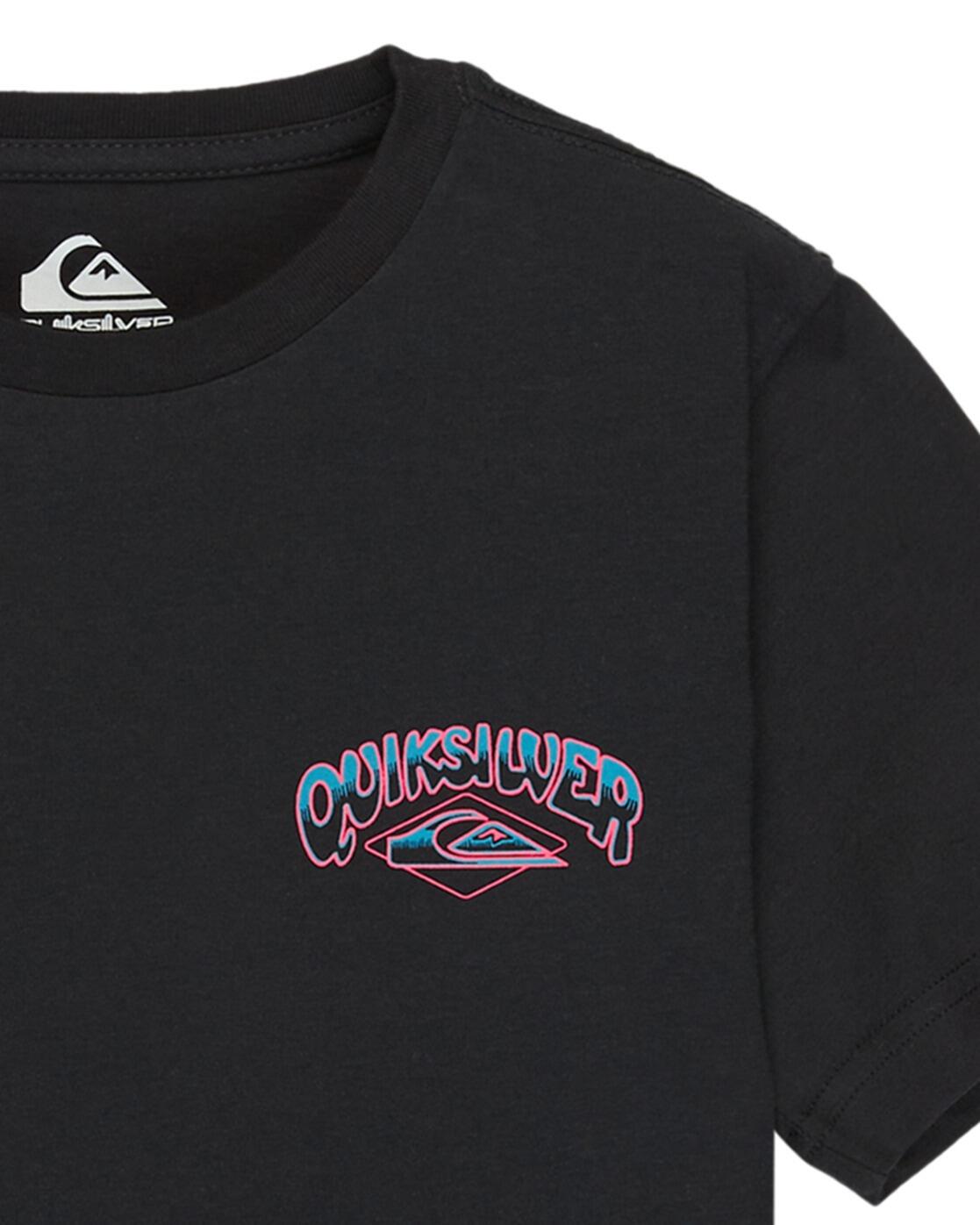 T-Shirt à manches courtes PALM HORIZON Noir Garçon 3/3