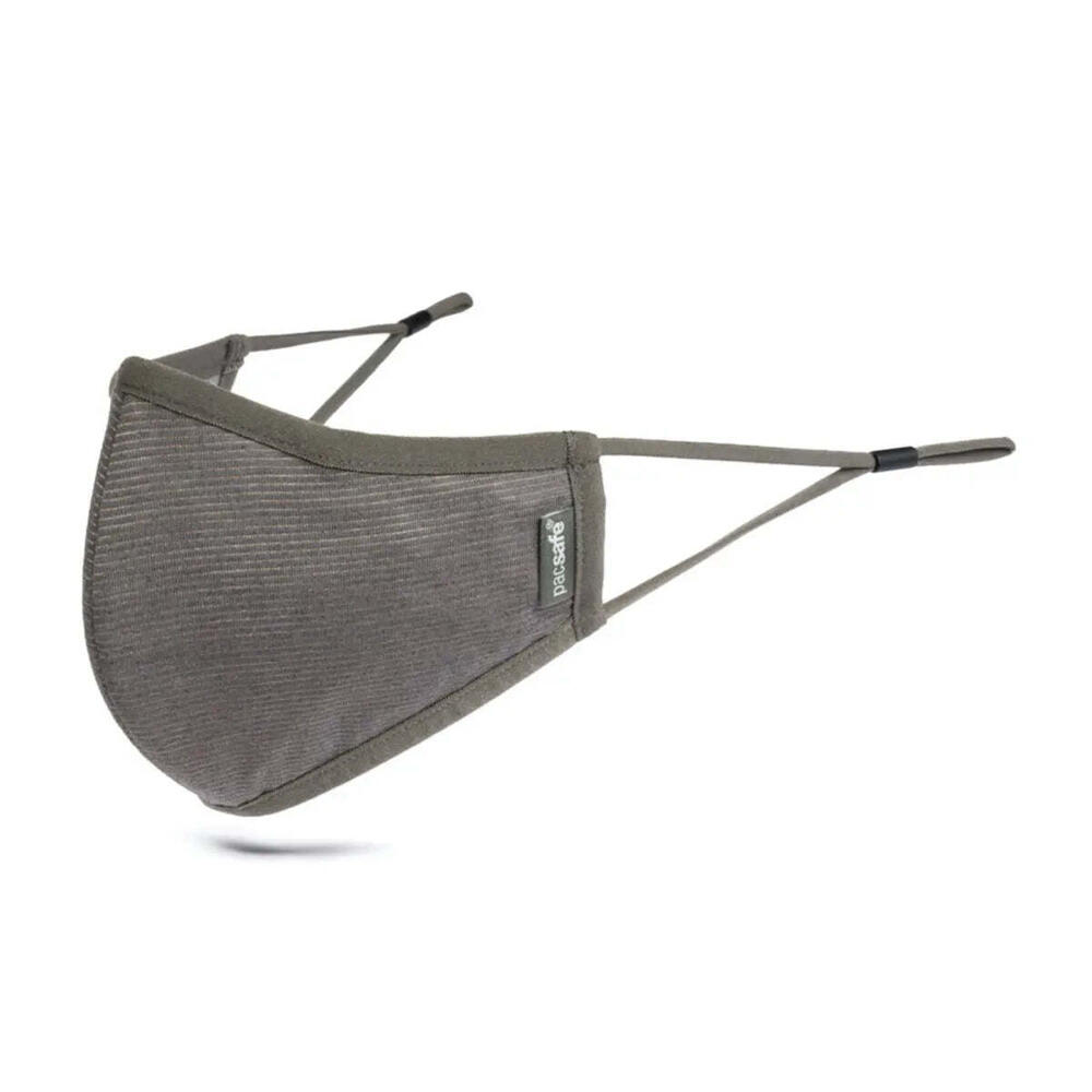Pacsafe Protective and Reusable Silver Ion Face Mask (Small) - Silver Grey