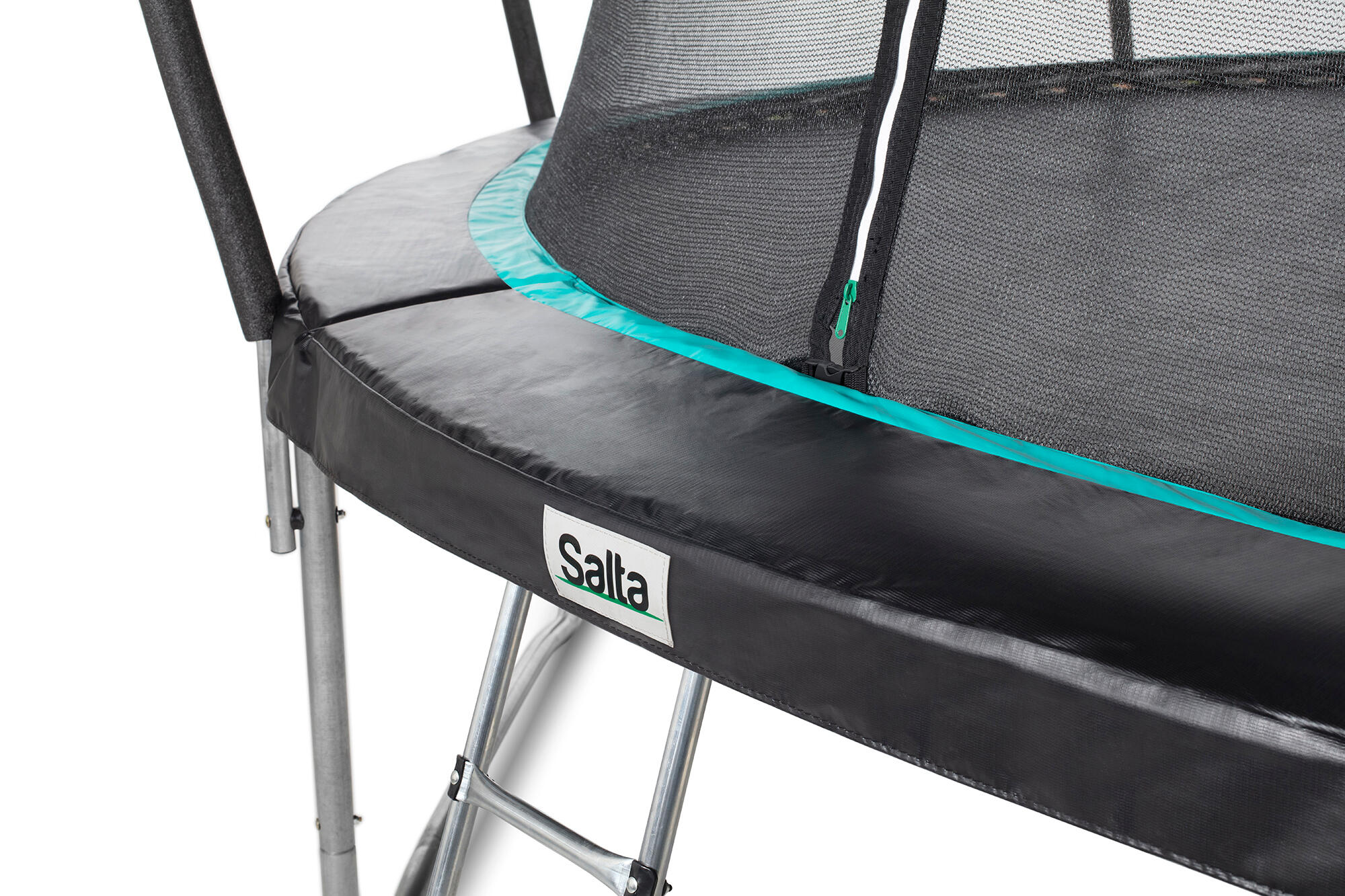 Cosmos - ø366cm - Trampoline inclusief ladder - Zwart 2/8