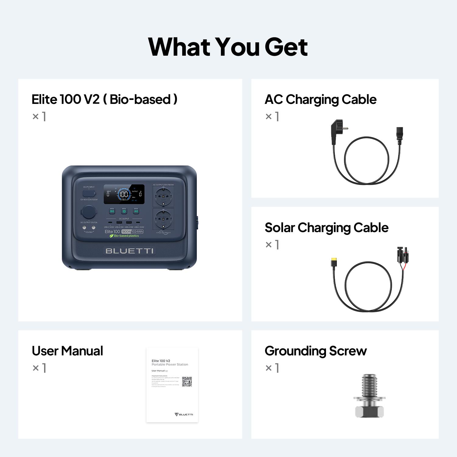 Solar Generator Elite 100 V2 +200W, 1024Wh Energia Outdoor para Camping 7/7