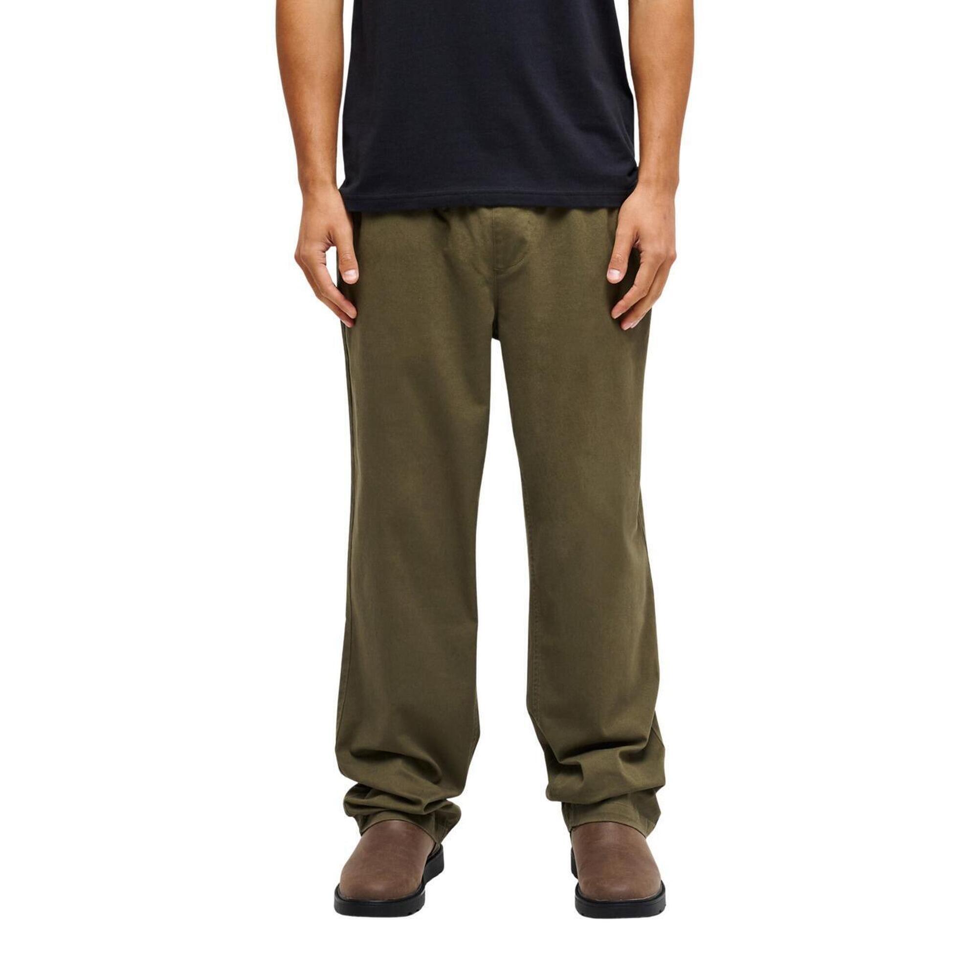 Quiksilver - Short Cargo Élastique Taxer Regular Twill Marron Homme - Short - Vert - Decathlon