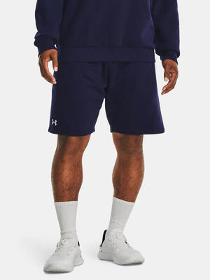 Heren rival fleece korte broek (marineblauw)