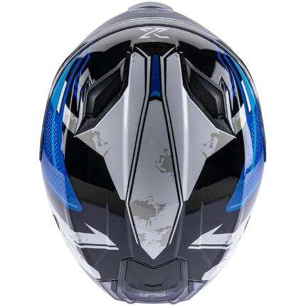 Kask integralny SPEC-X SX-82.03 R1 XXL niebieski/czarny/biały Pinlock 70