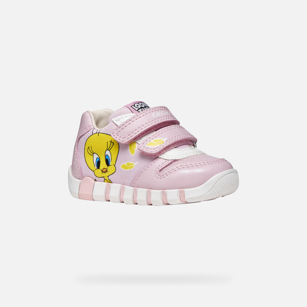 Baskets Bébé Fille B IUPIDOO GIRL Rose 3/7